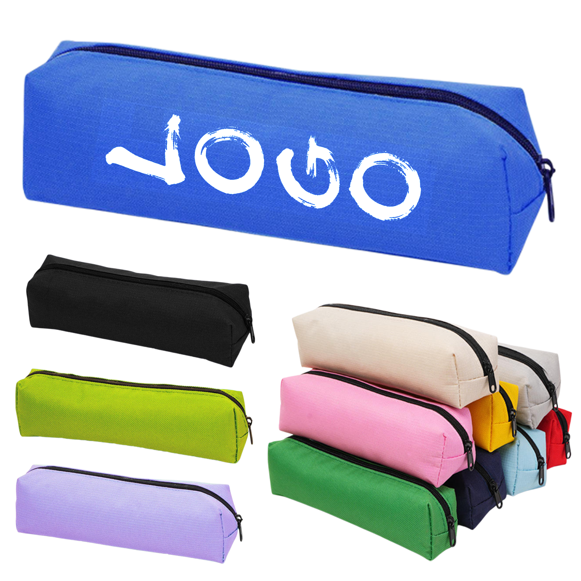 MOQ 50 Oxford Colorful Pencil Bag 1