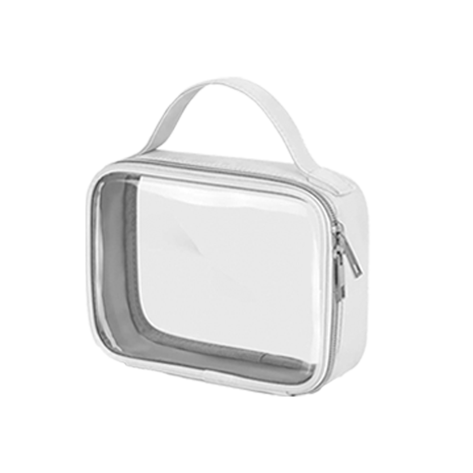 Clear Toiletry Bag with Handle 5