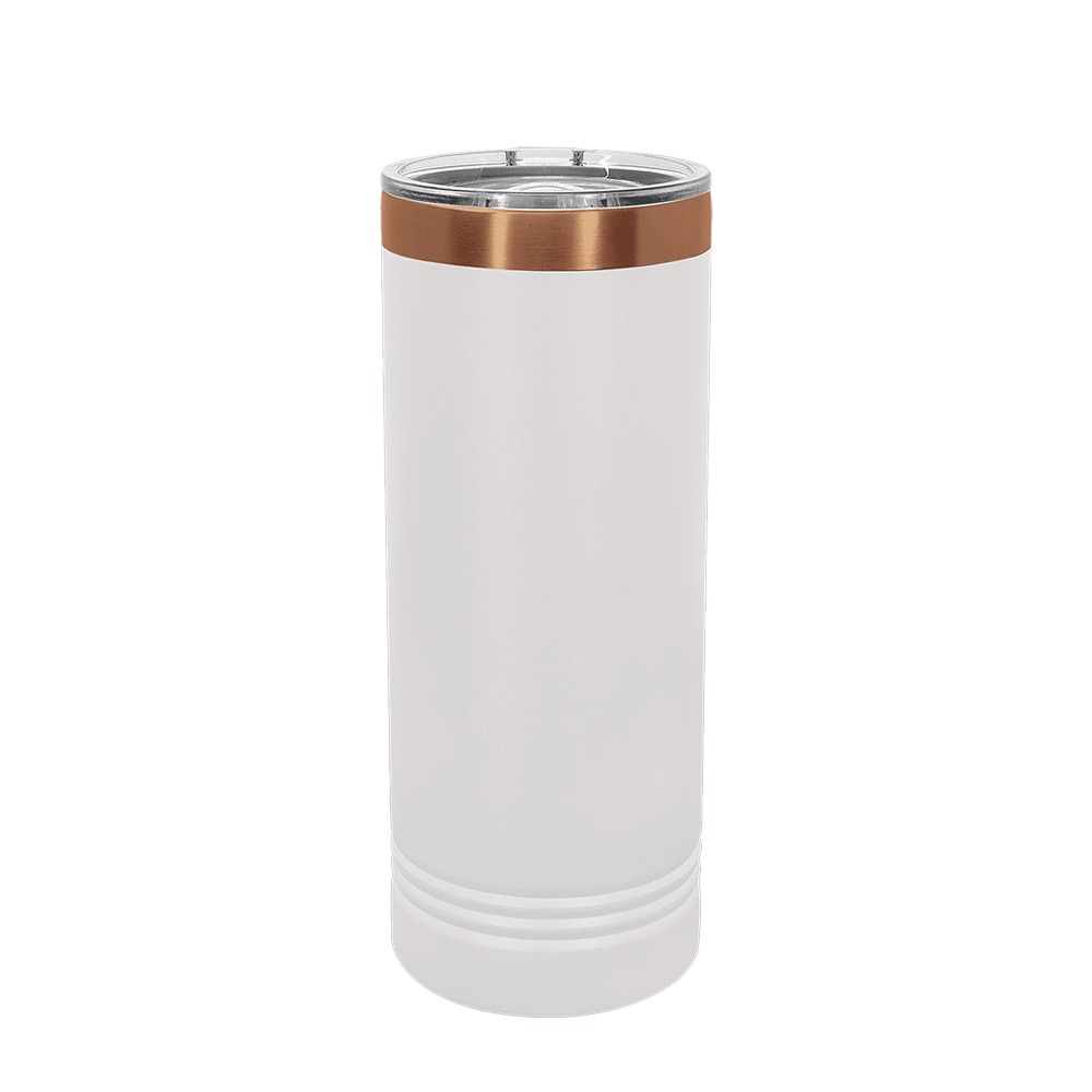 22 oz Ion Plated Skinny Tumbler with Slider Lid