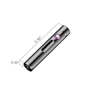 Sleek Stick Electric Arc Lighter With Flip Cap And USB Charging 2