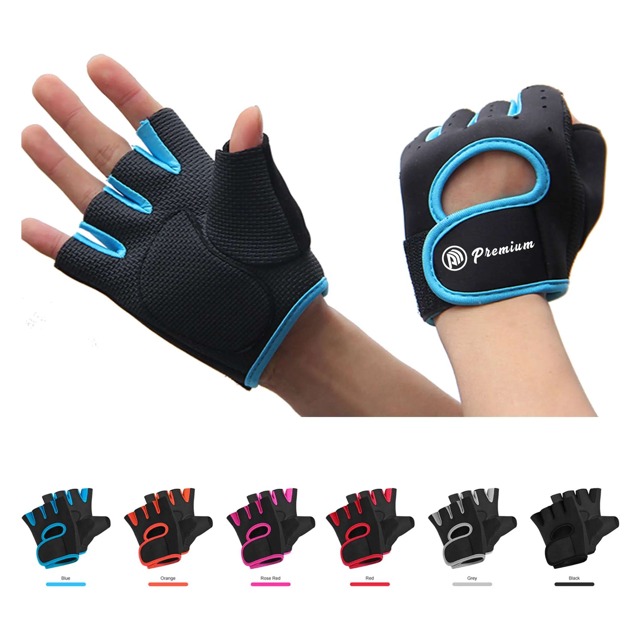 Fitness Exercise Half Finger Gloves