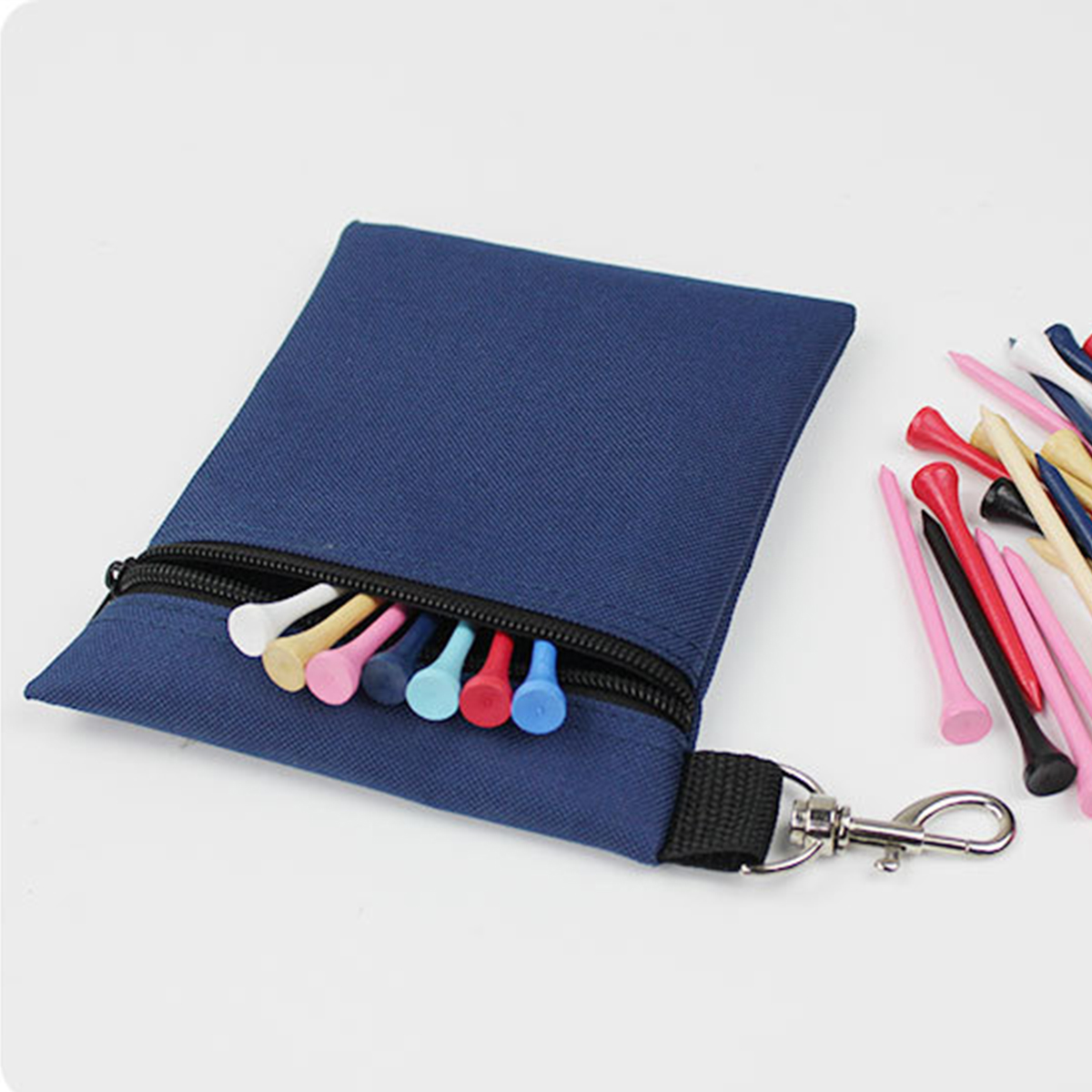 Golf Cleats Ball Tee Fork Tool Waist Bag Accessories 5