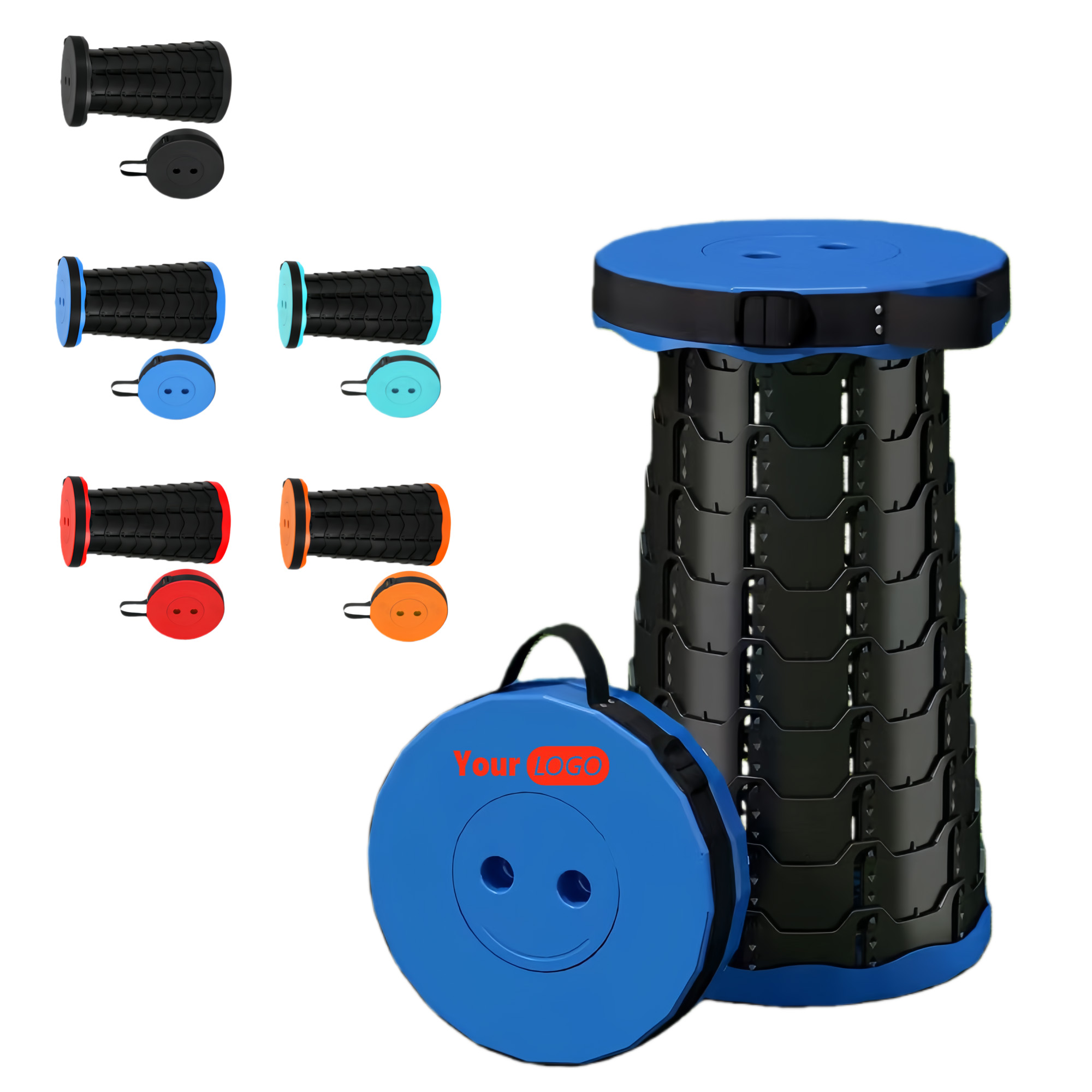 PP Telescoping Stool Height Adjustable 2