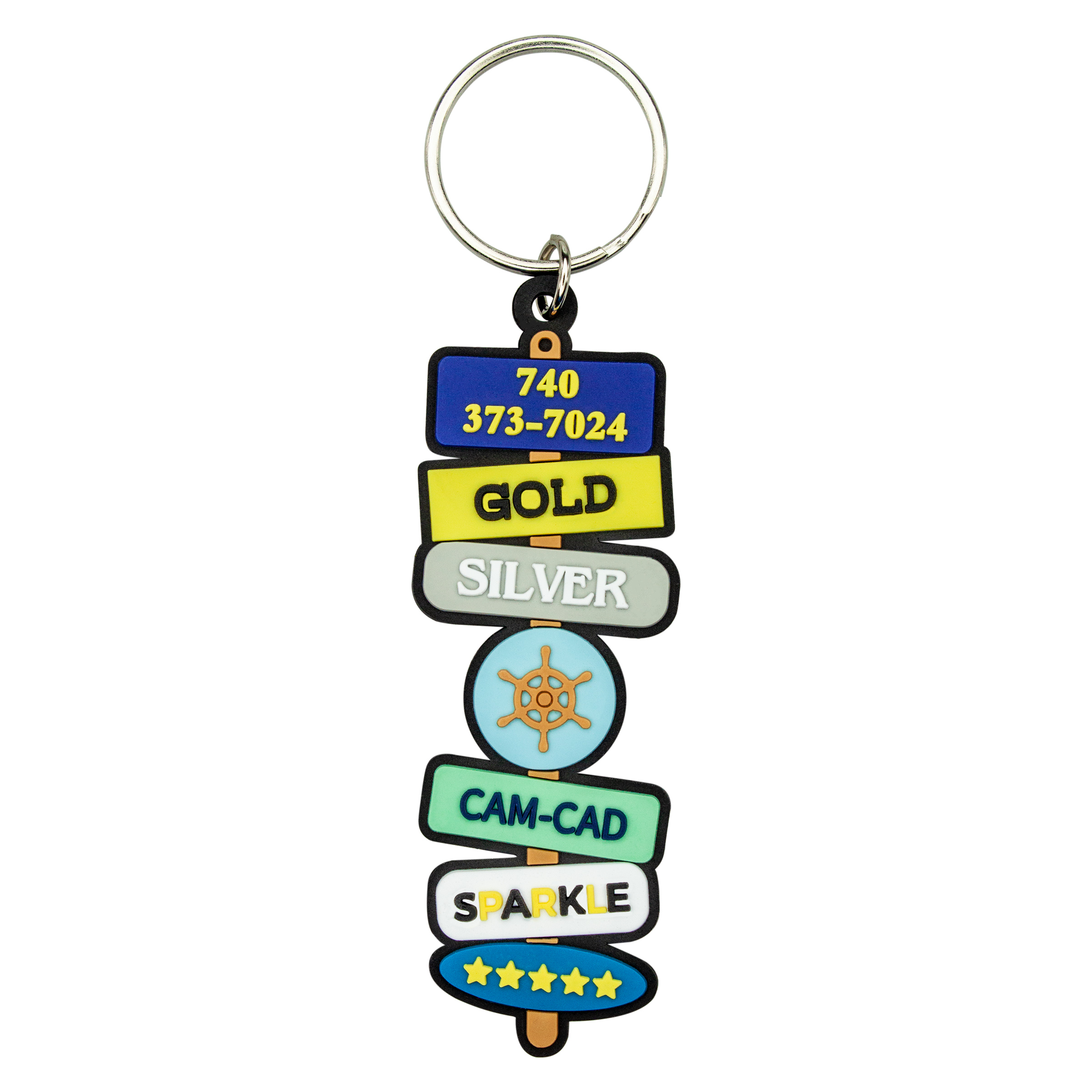 Custom PVC Keychain (2.5") 7