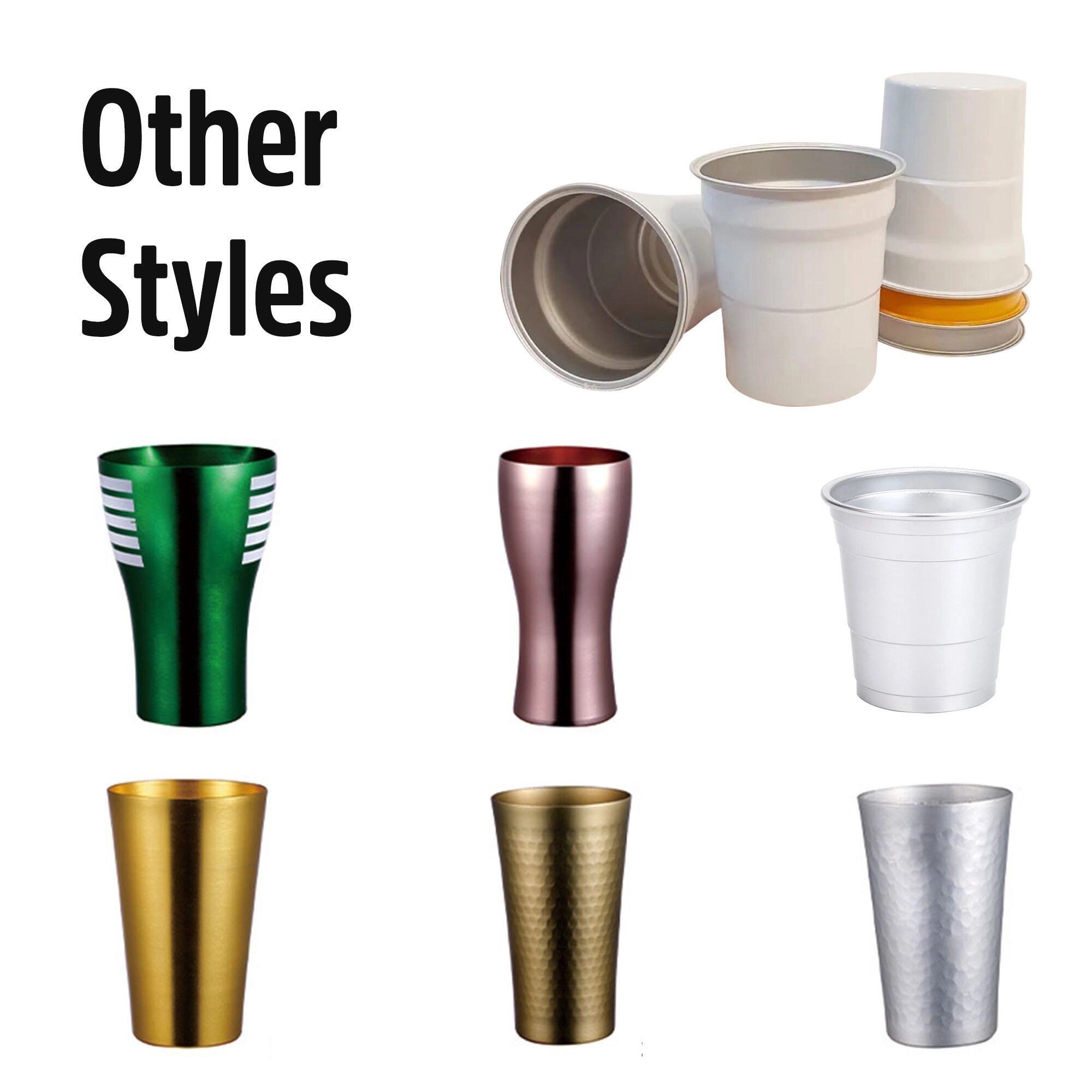 16oz Aluminum Drinking Cup 3