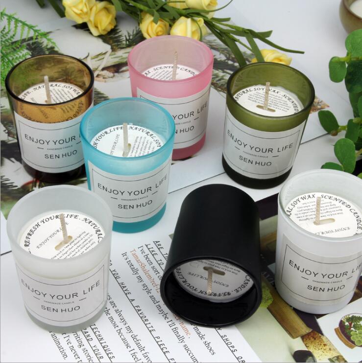 4Oz Scented Candles Aromatherapy Organic Massage Candles 3