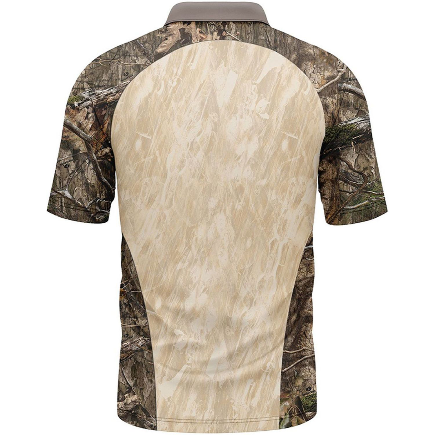 Mossy Oak® Men's 4.4 oz. Polyester Interlock Raglan Polo Shirt 5