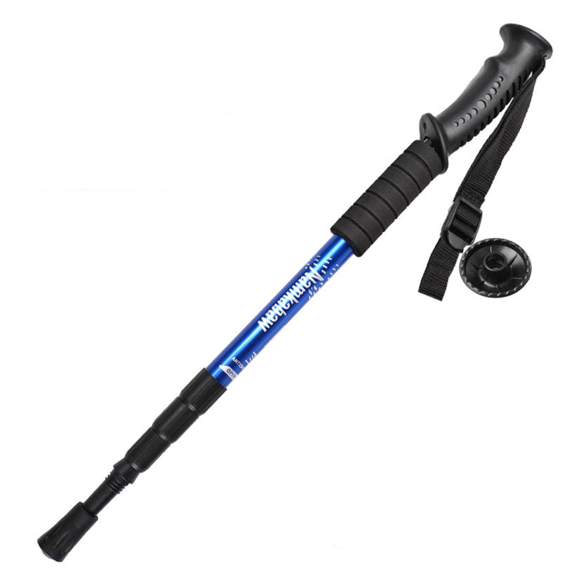Collapsible Aluminum Hiking Walking Pole Sticks 3