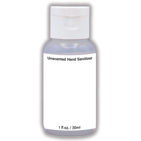 60% Hand Sanitizer Gel Bottle 1 fl oz 2