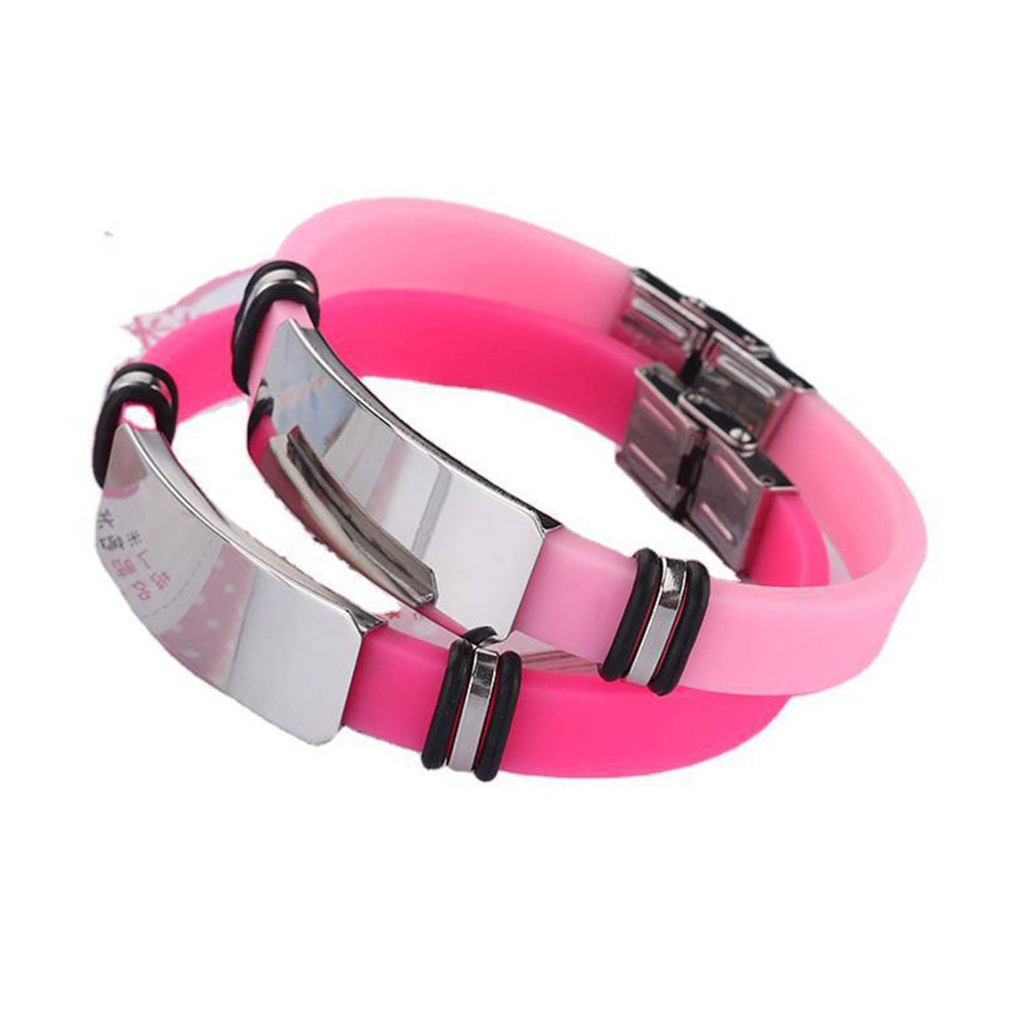 Titanium Steel Silicone Personalized Fashion Bracelet 3