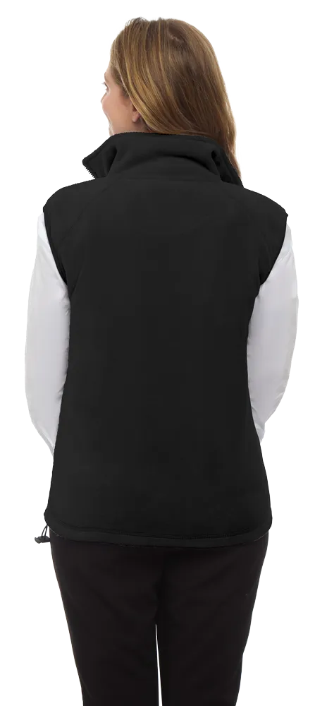 Adult Micro Fleece Zip Front Vest 55