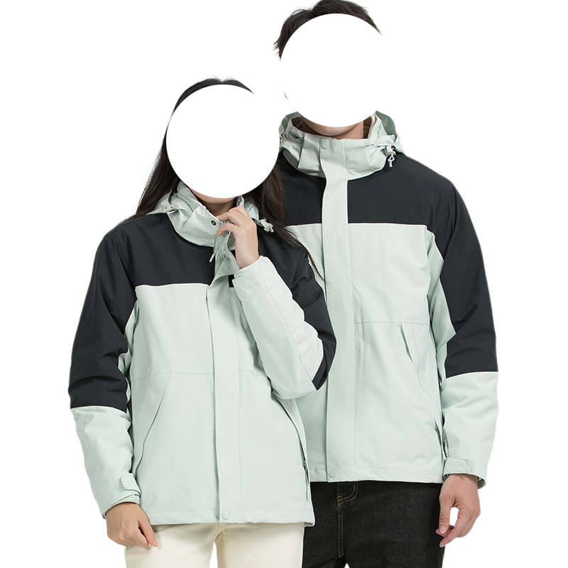 Waterproof Detachable 2-layer Hiking Jacket & Outdoor Coat 10