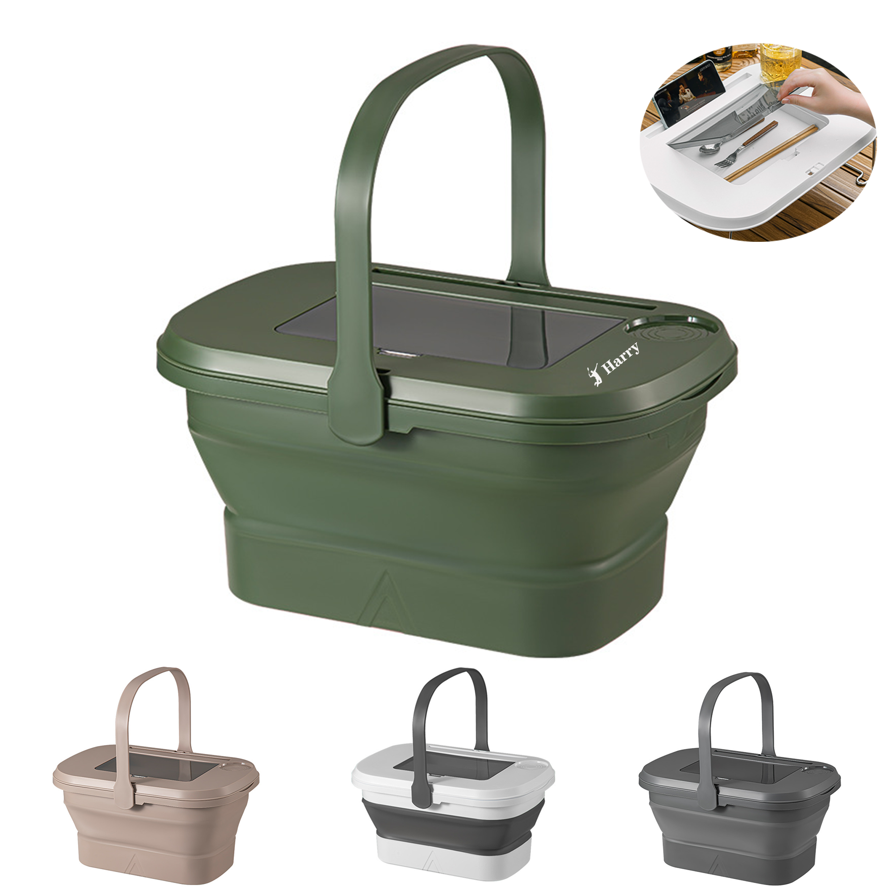 Foldable Picnic Basket 3
