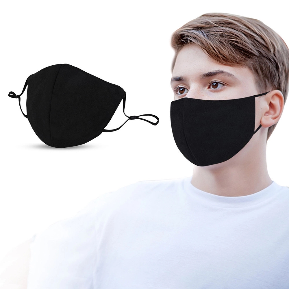 3 Layer Face Masks with Filter Pocket & Adjustable Ear Loops 2