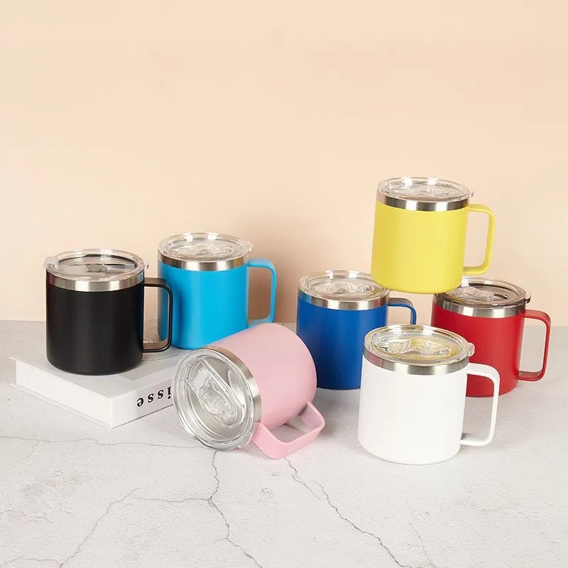 12 oz. Stainless Steel Mug With Handle 3