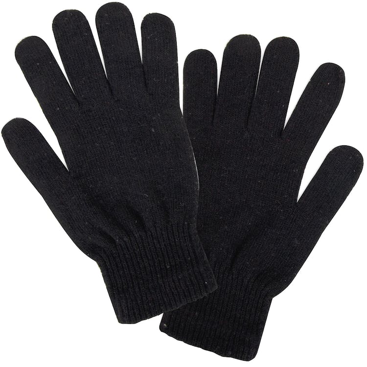 Adult Winter Gloves - One Size Black 2