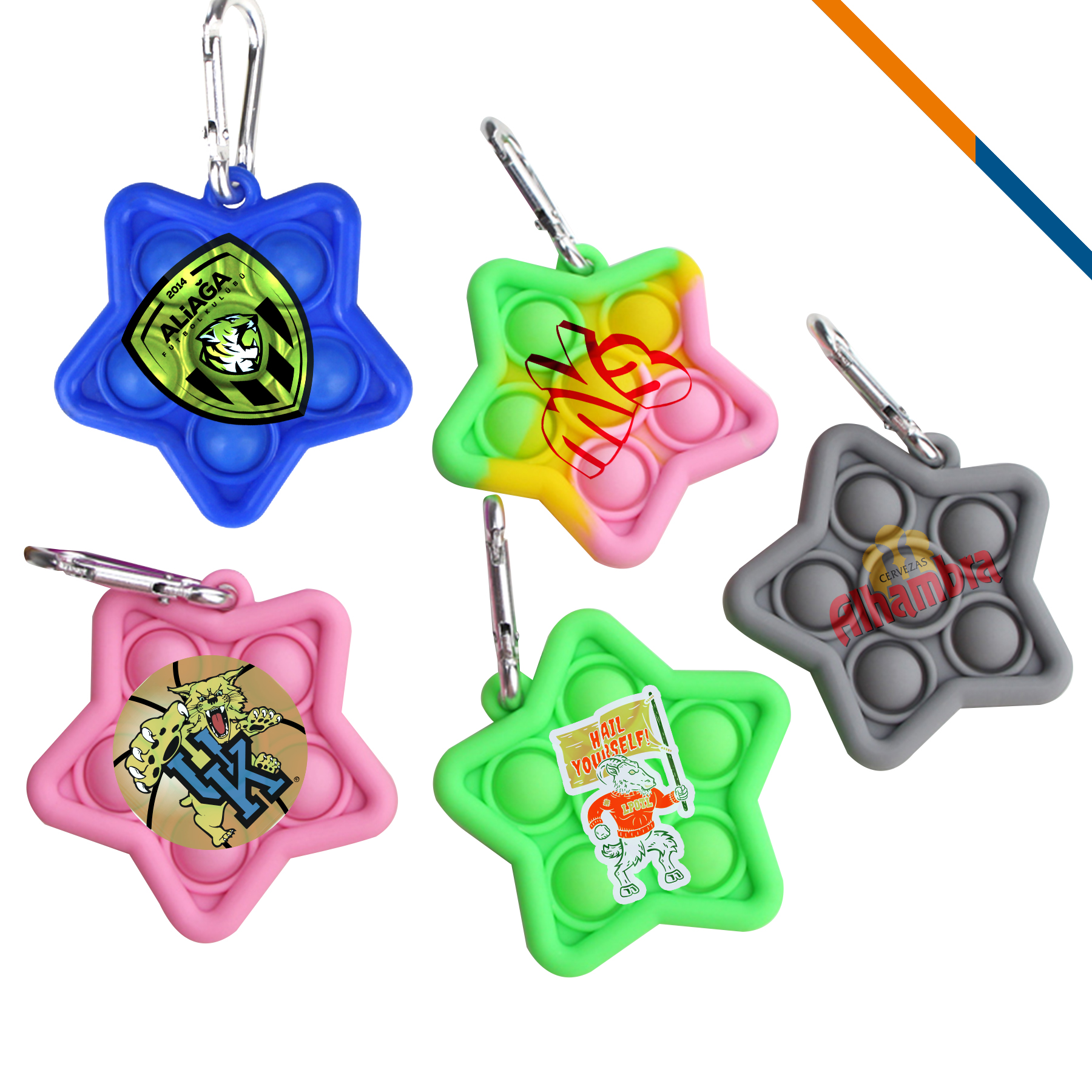 Tiny Push Bubble Star 13