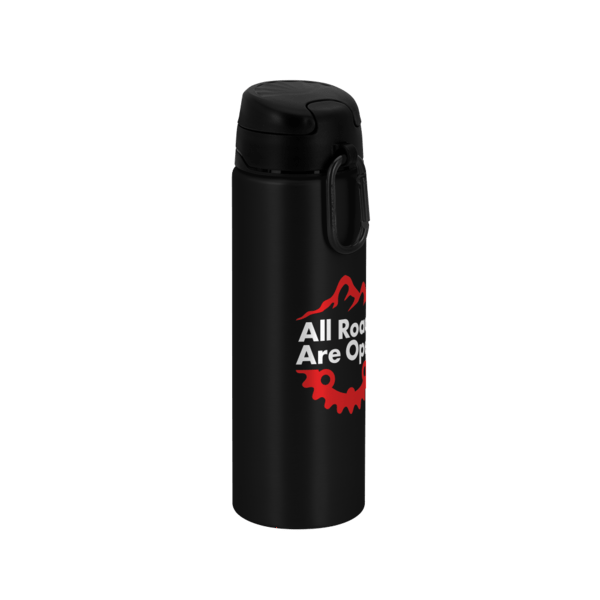FastFlow Recycled Aluminum Bottle with Flip Lid, custom water bottle with logo imprint 167