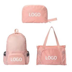 3 In 1 Foldable Casual Shoulder Travel Backpack 2
