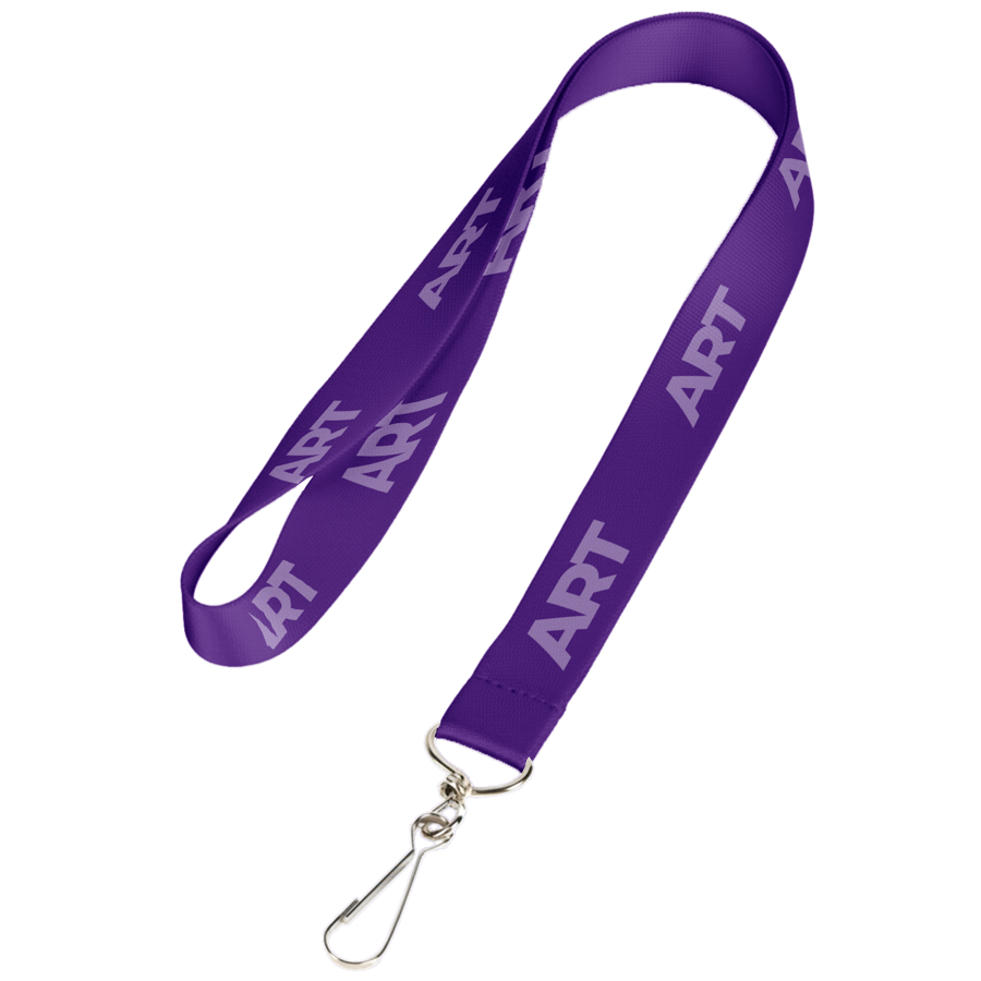 Woven 1" Wide Lanyard