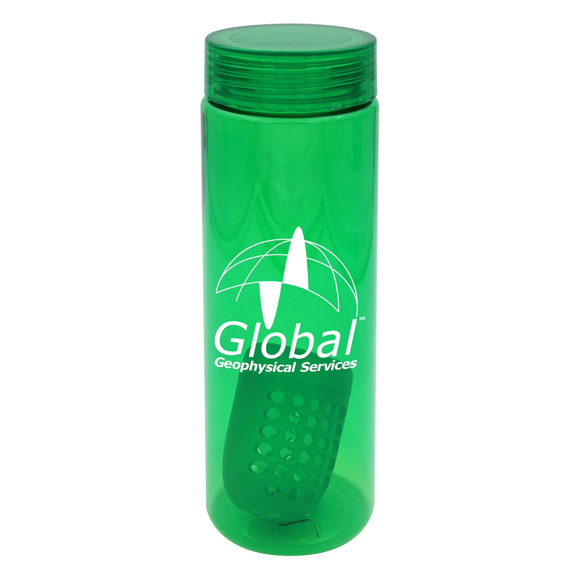 CLEAR VIEW 24 OZ. COLORFUL BOTTLE WITH FLOATING INFUSER 14