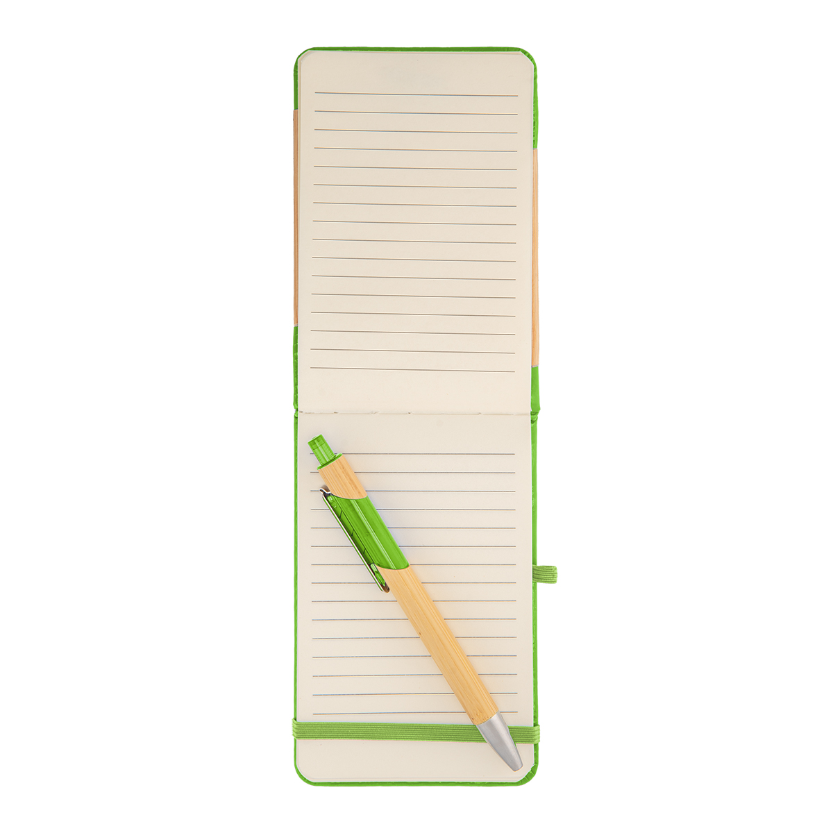 Bamboo Look Jotter & Pen 2