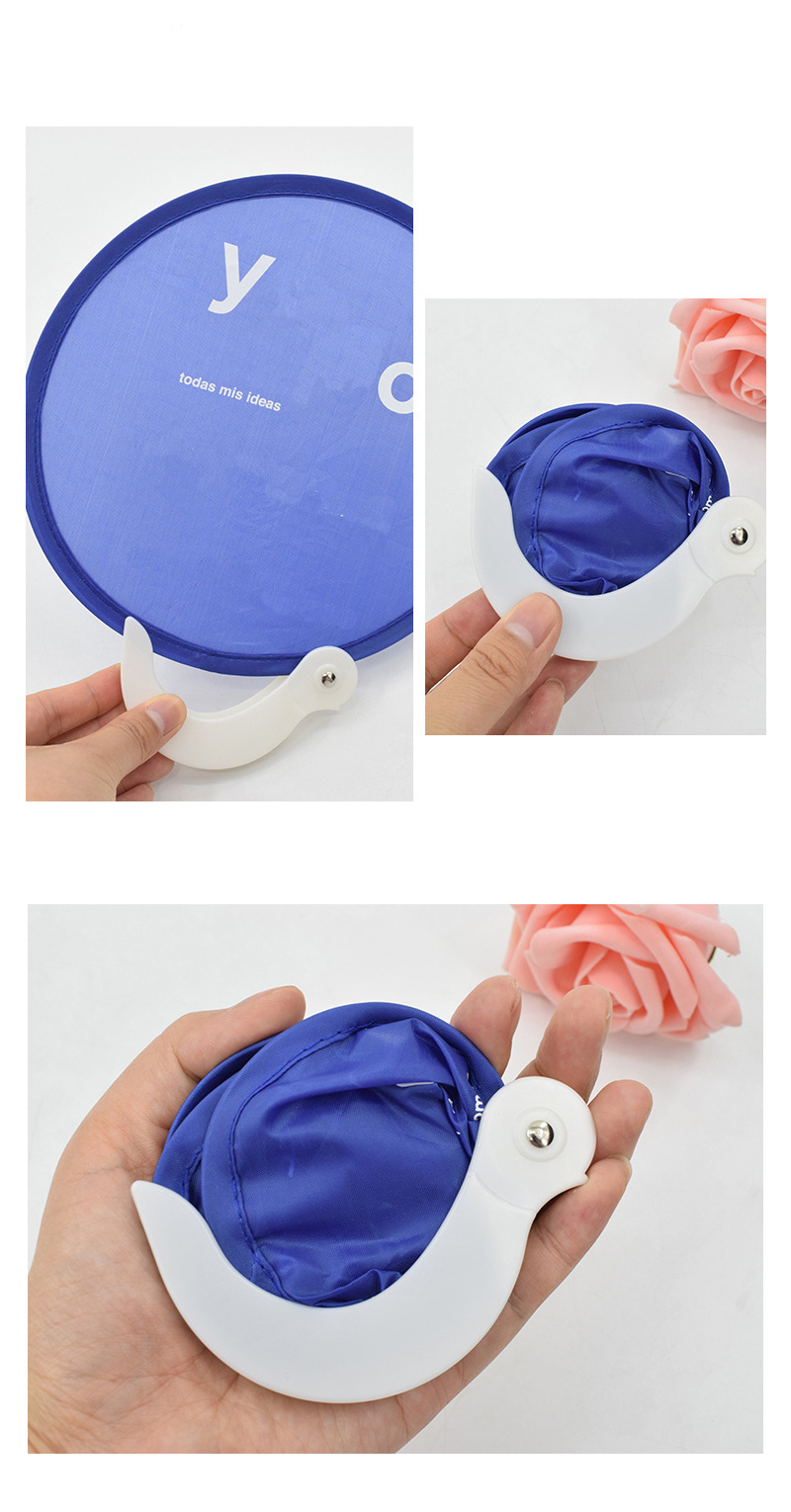 Foldable Round Fan with Handle 10