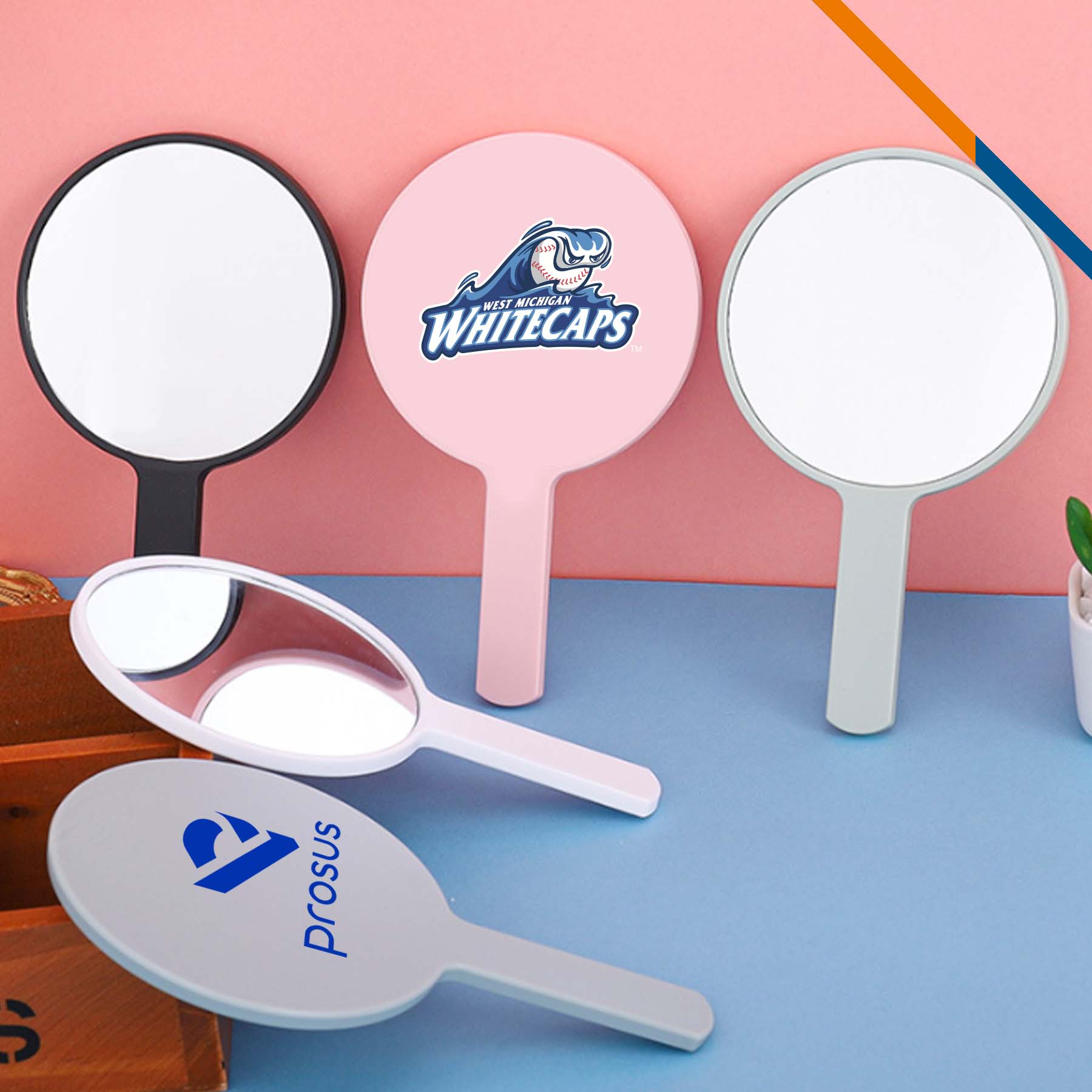 Merti Handheld Makeup Mirror 2