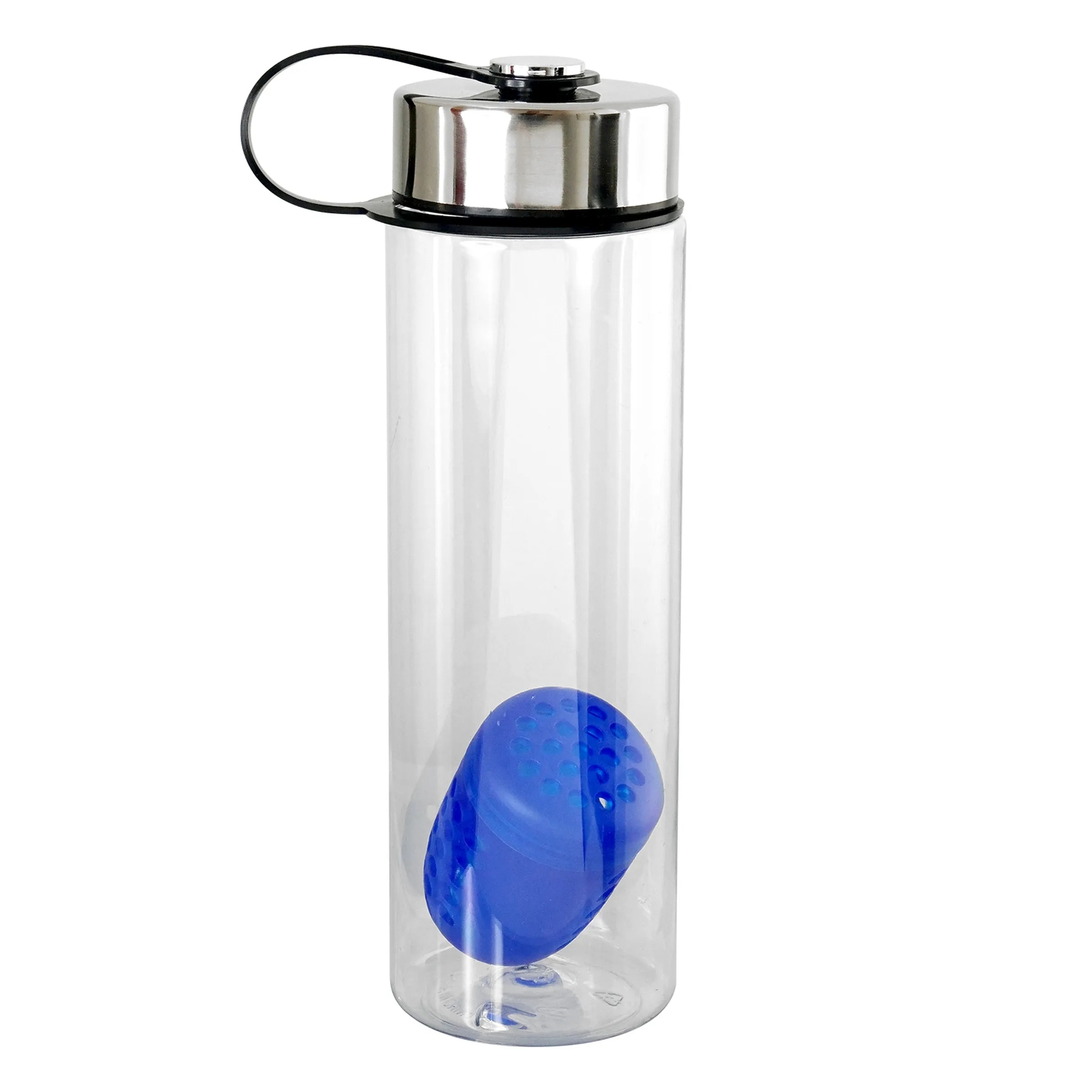 Metal Lanyard Lid 24 oz. Bottle With Floating Infuser, custom water bottle with logo imprint 6
