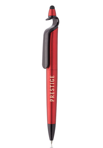 3-in-1 Plastic Pens with Stylus and Cell Stand 17