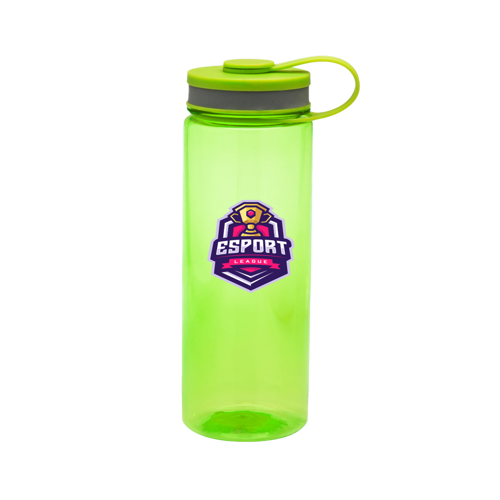 Wide Mouth Plastic Water Bottle - Screw-on Cap, 26 oz. 7