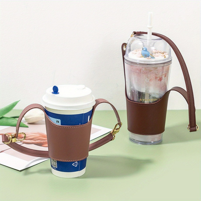 Reusable Water Bottle Carrier Holder with Strap 9
