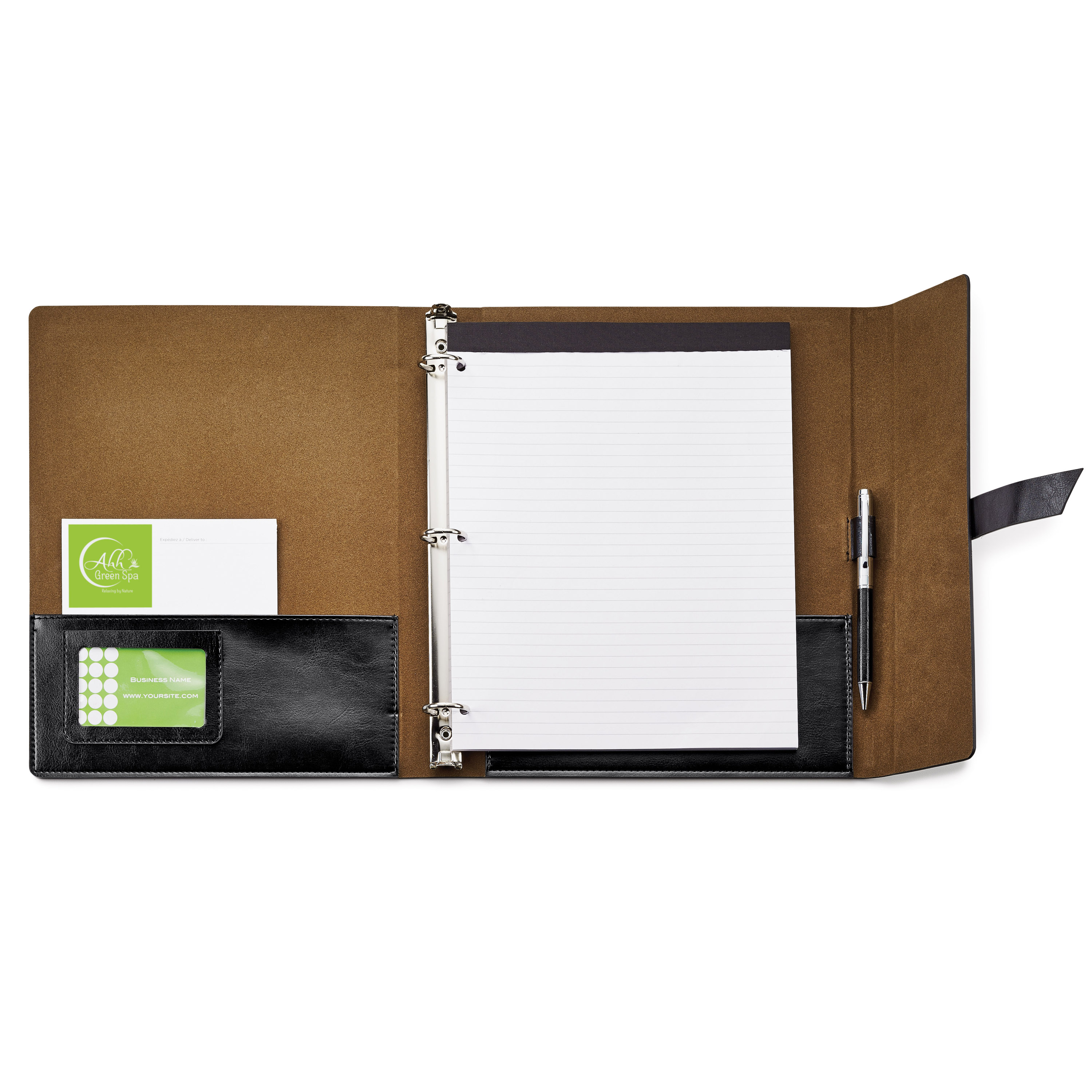 Fabrizio refillable portfolio/3-ring binder 1
