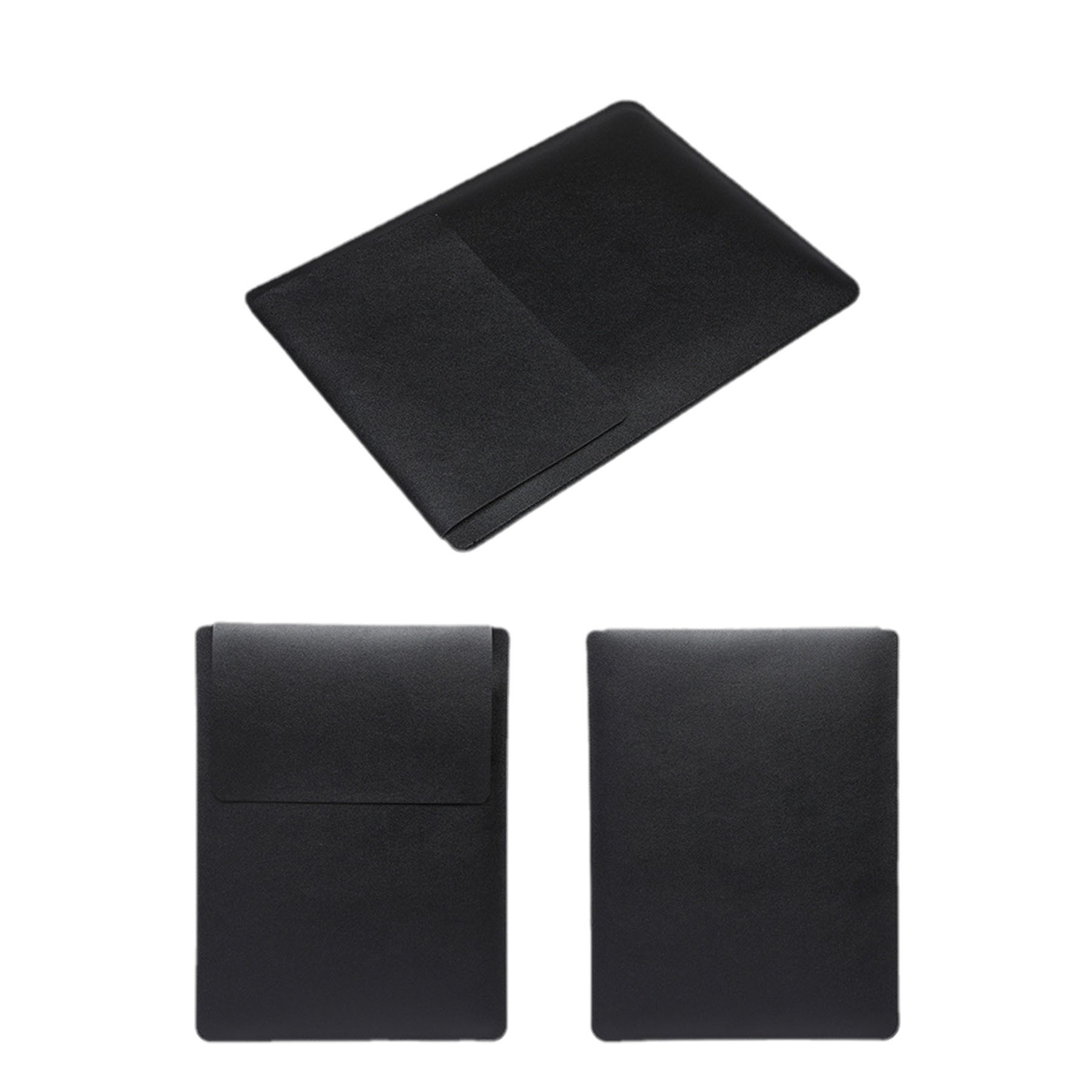 14Inch PU Leather Laptop Protective Sleeve W/ Mouse Pad 7