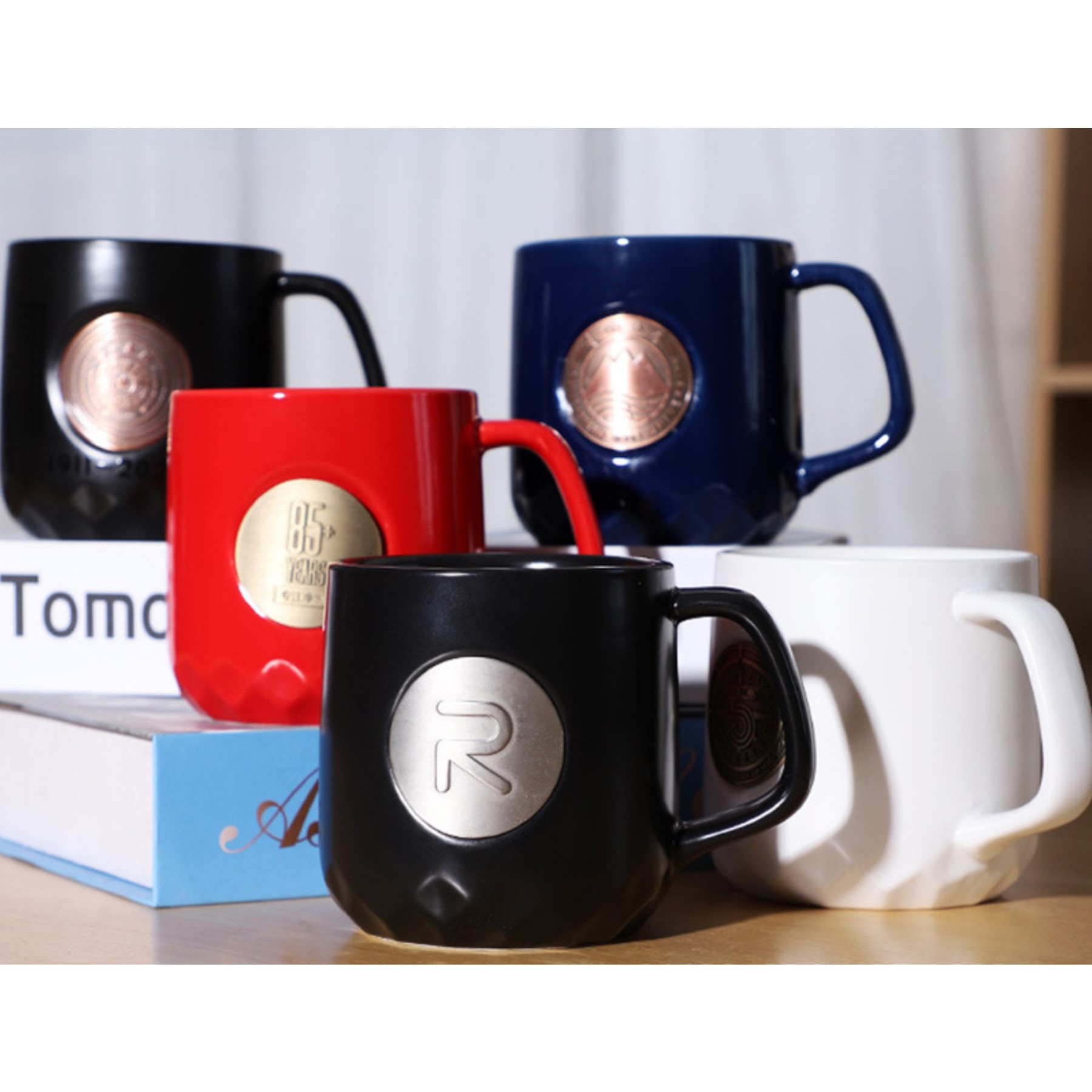 13 oz. Personality Ceramic Coffee Mug (direct import) 5