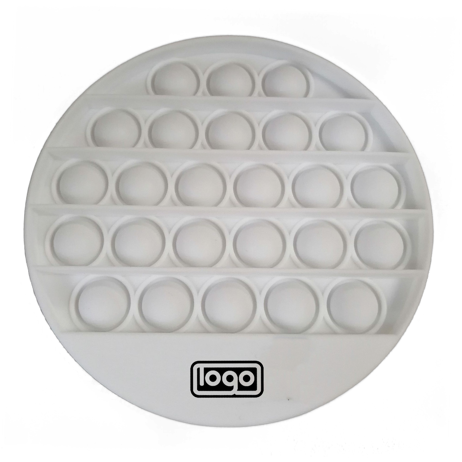 Silicone Round Push Pop Bubble Fidget Toy 9