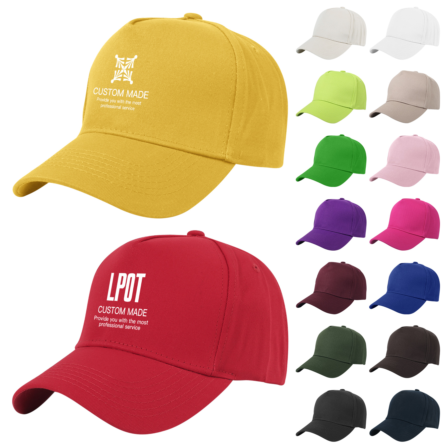5 Panel Baseball Cap 17