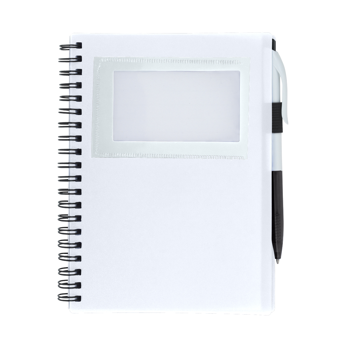 Spiral Notebook With ID Window 6