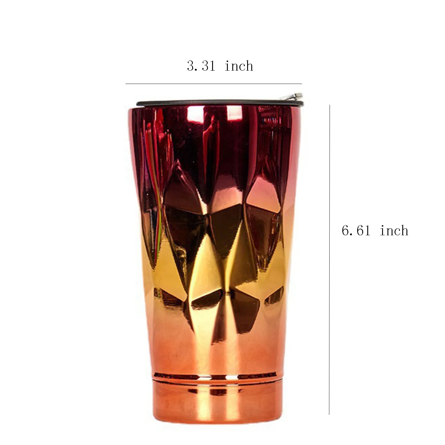 Colorful Stainless Steel Bottle, custom water bottle with logo imprint 2