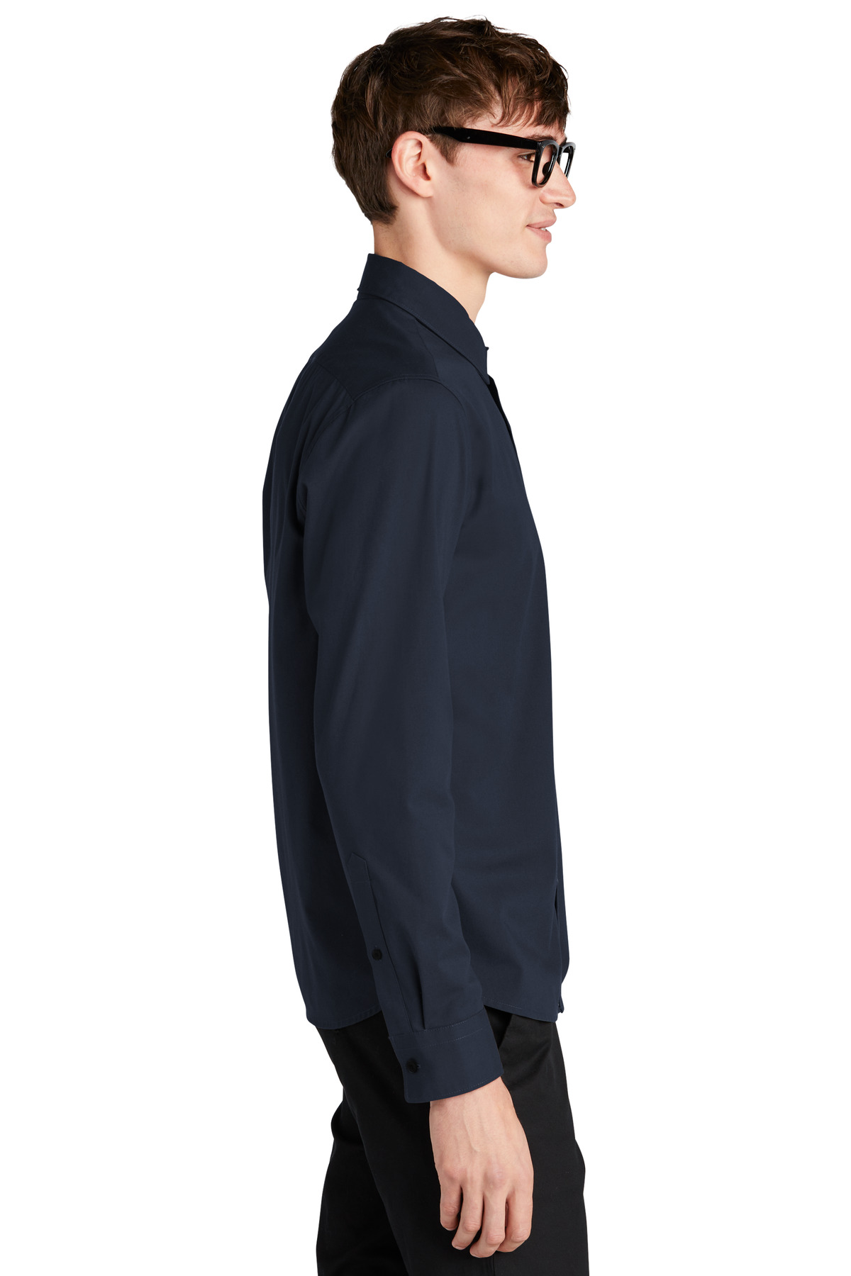 Mercer+Mettle Long Sleeve Stretch Woven Shirt MM2000 63