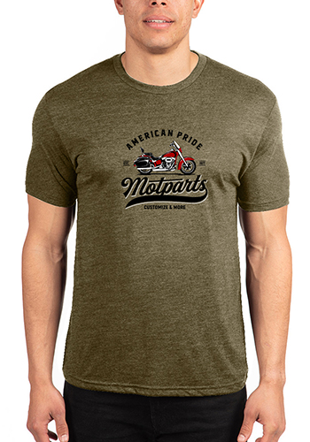 4.3 oz Preshrunk 50/25/25 Polyester / Cotton / Rayon Jersey 6