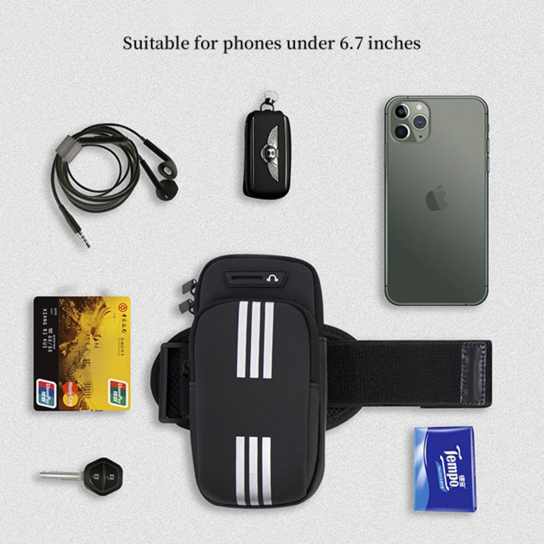 Neoprene Running Armband Phone Holder 5