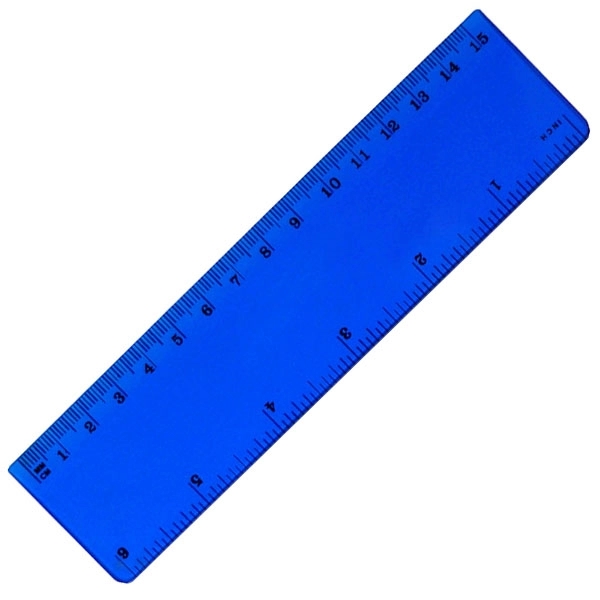 Promotional 6" Plastic Ruler 6