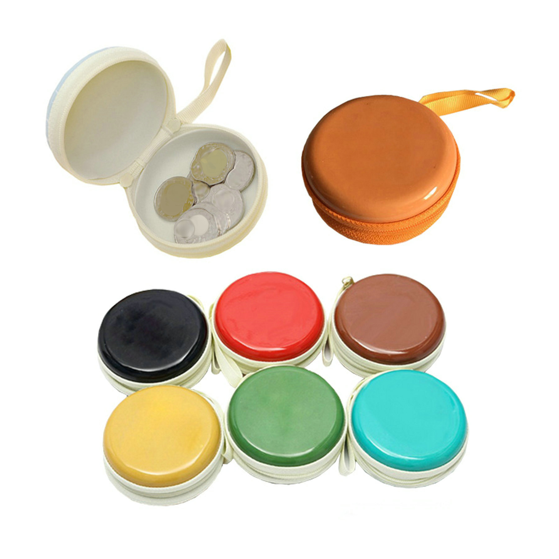 Tinplate Zipper Bag Coin Storage Bag 2