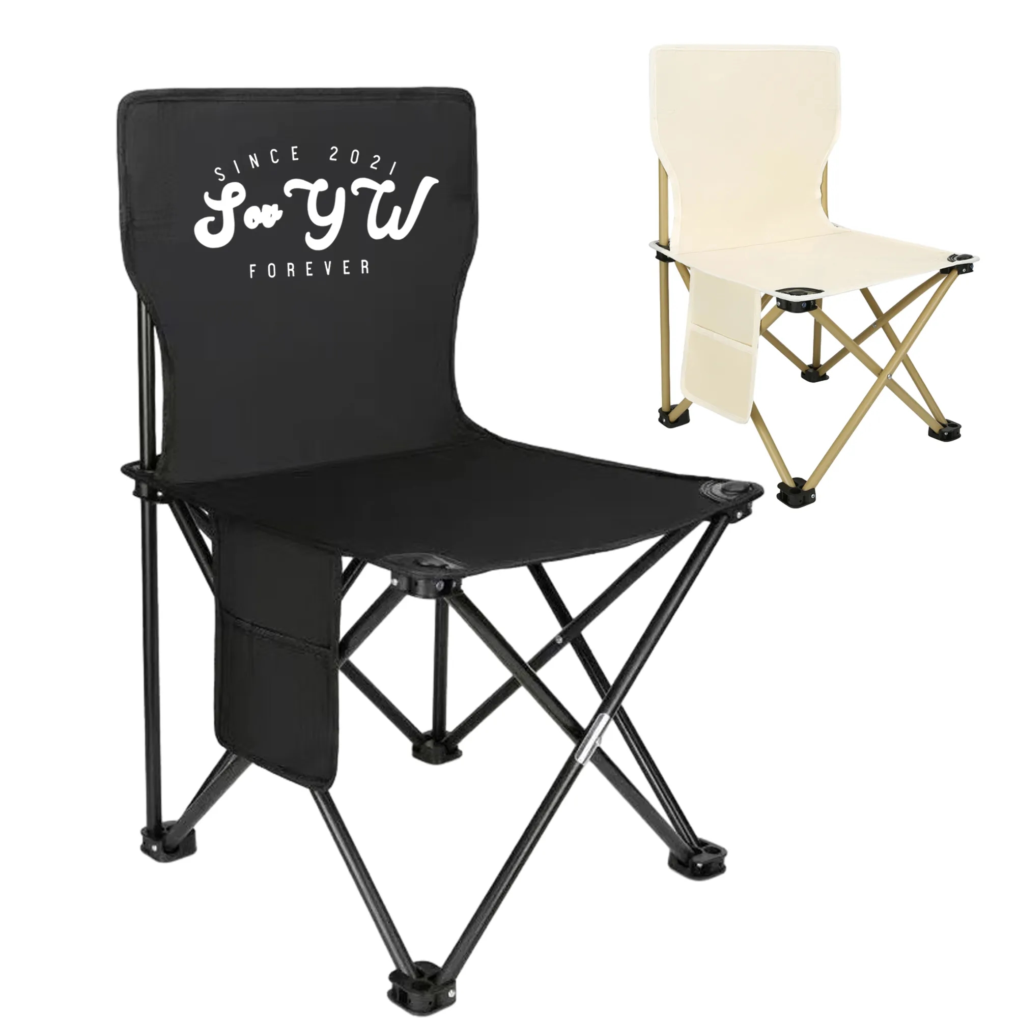 Folding Seat Fishing Chair With Hanging Bag 2