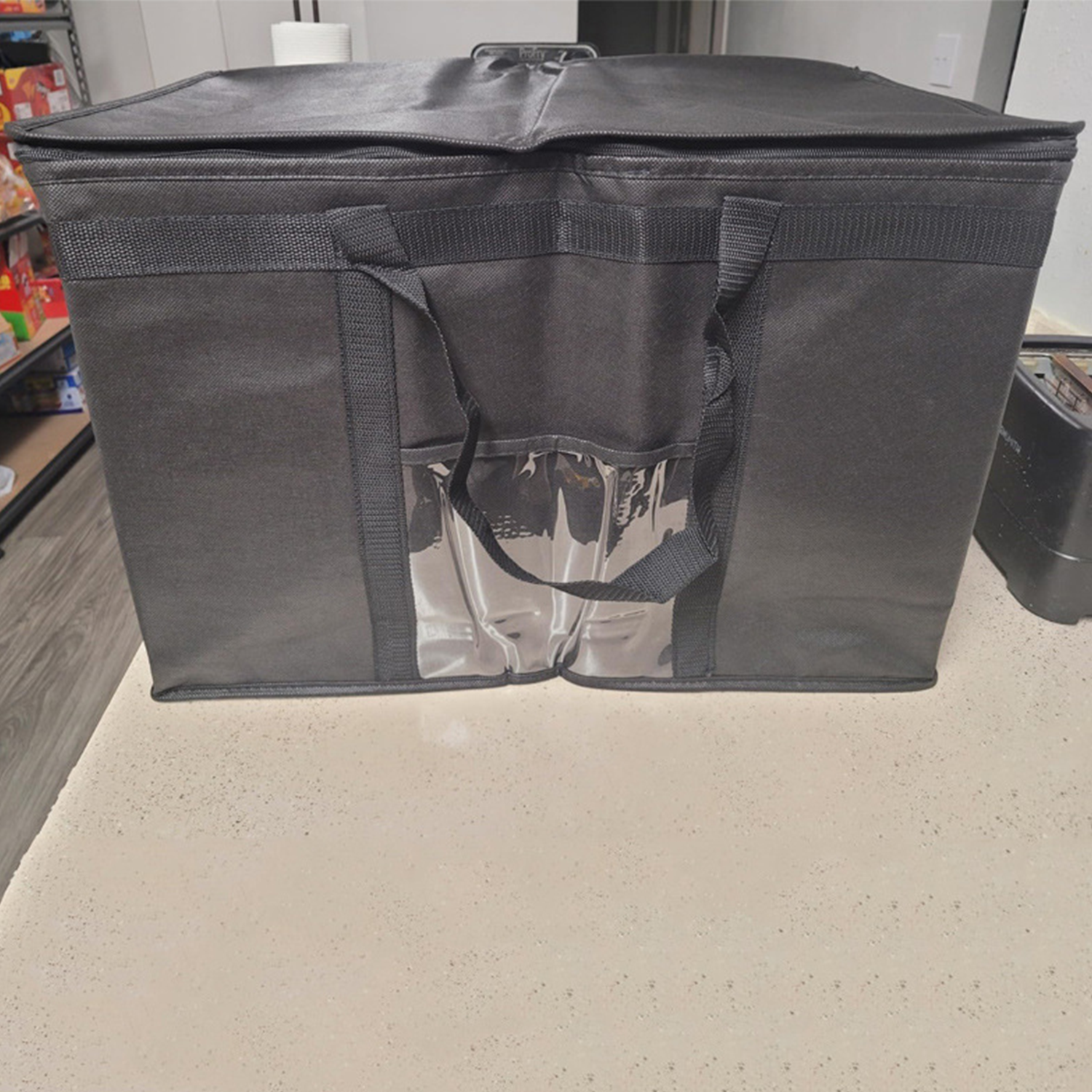 79L Large Nonwoven Insulated Food Delivery Cooler Bag 6