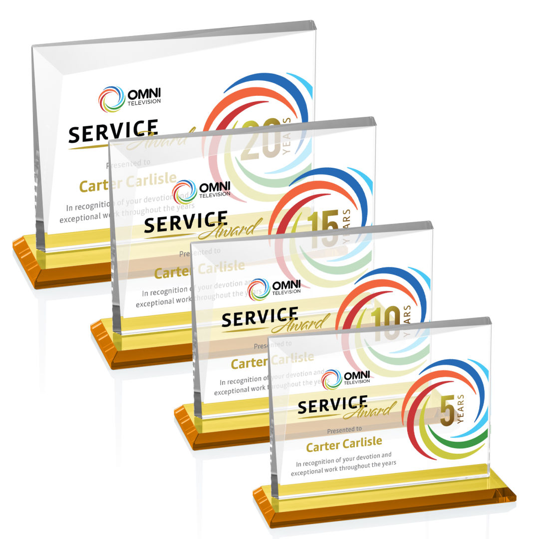 Mirela VividPrint™ Award - Amber 4