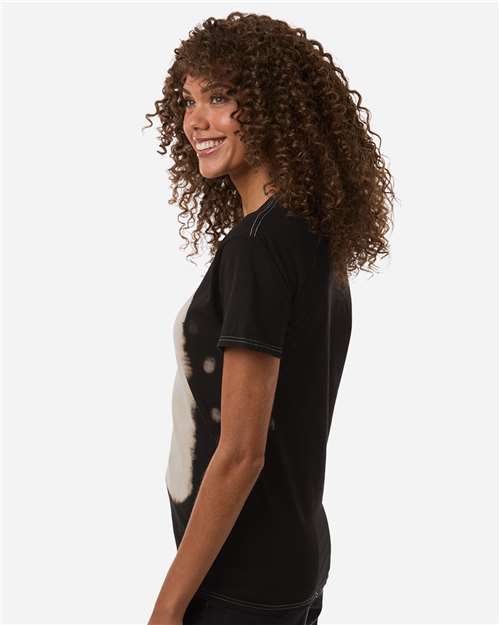 Unisex Bleach Out Dyed T-Shirt - 1385 41
