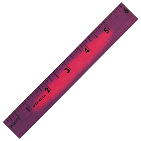 6" Mood™ Wood Ruler 1