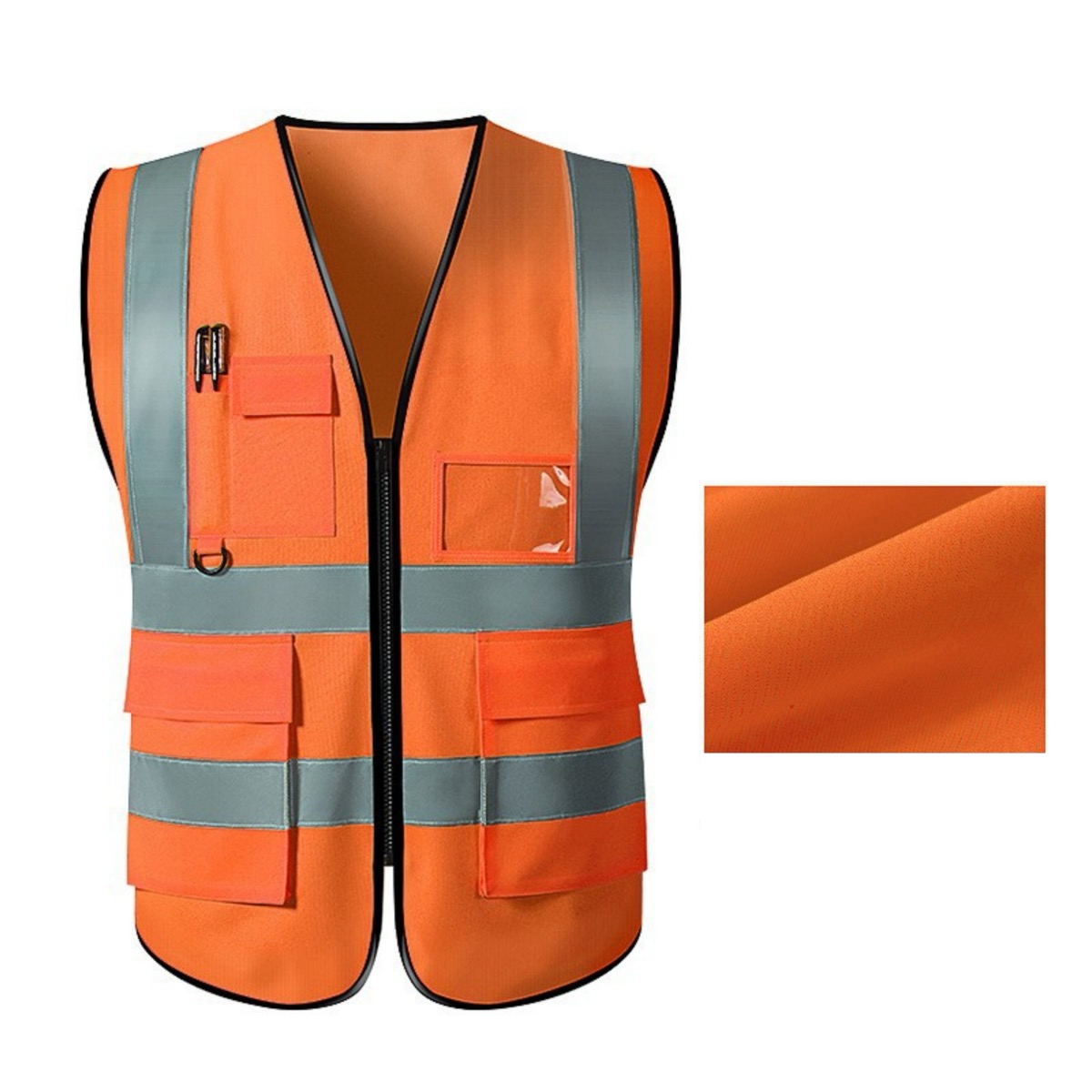 Breathable Pockets Safety Vest 2